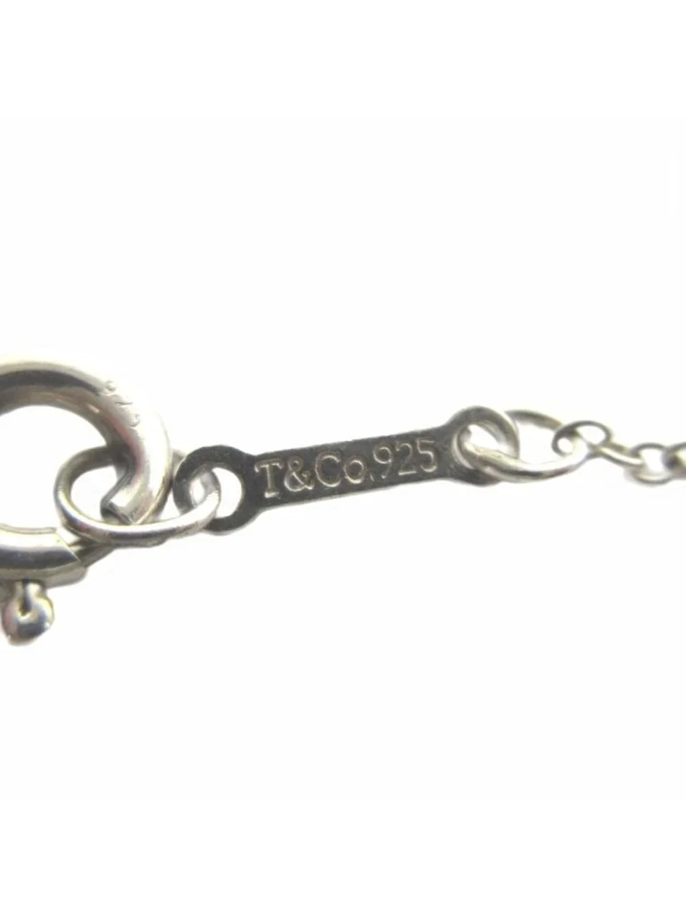 Tiffany & Co Kiss Graffiti Pendant Logo Silver